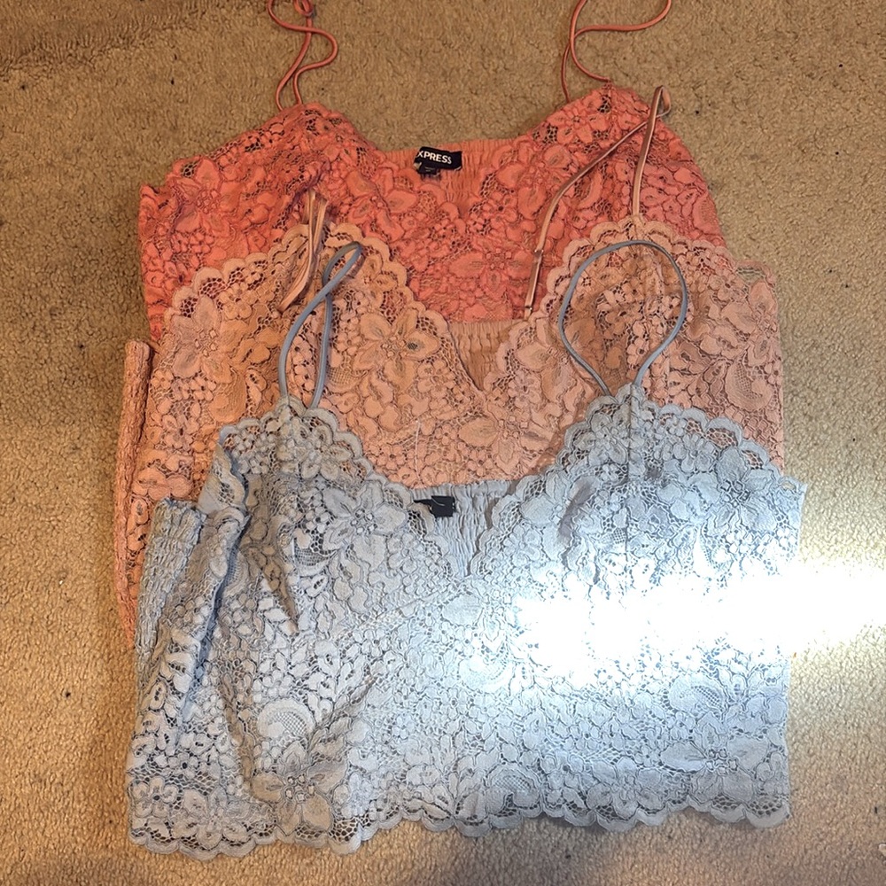 Express lace tanks
SZ:Xl